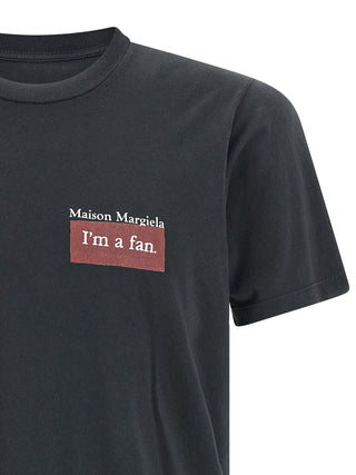 Camiseta de algodón negro