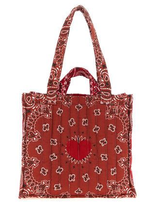 Multicolor Cotton Tote Bag