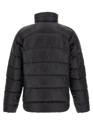 Black Nylon Full-Length Jacket
