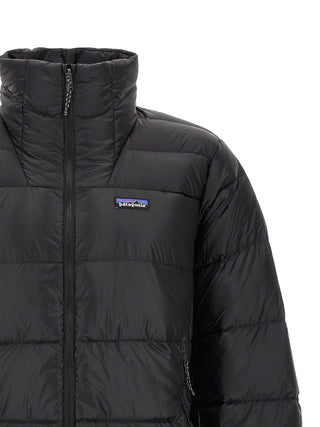 Black Nylon Full-Length Jacket