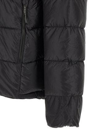Black Nylon Full-Length Jacket