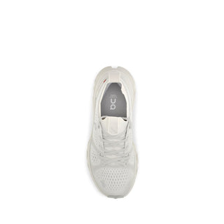 Beige Fabric Athletic Sneakers