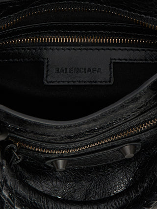 Black Lamb Leather Handbag