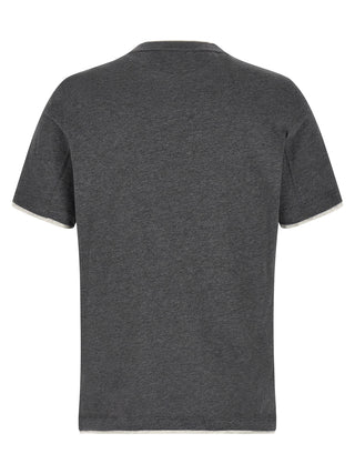 Gray Cotton T-Shirt