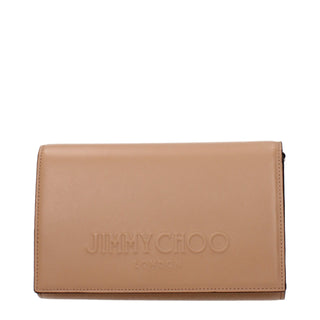 Brown Leather Clutch Bag