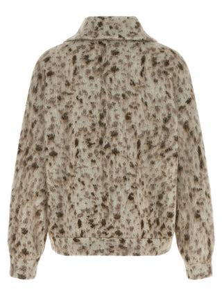 Multicolor Wool Cardigan