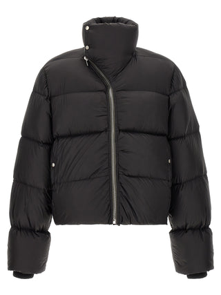 Black Nylon Full-Length Jacket