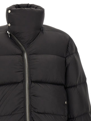 Black Nylon Full-Length Jacket