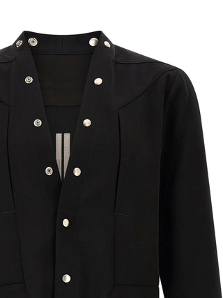 Black Cotton Blouse