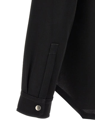Black Cotton Blouse