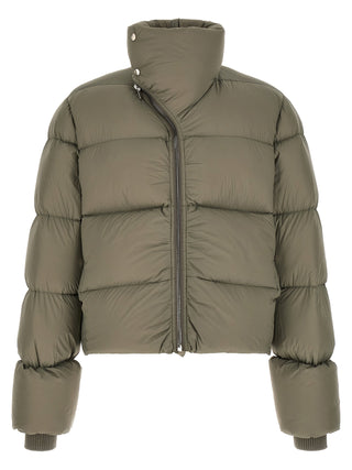 Bicolor Nylon Full-Length Jacket
