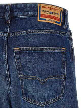 Blue Cotton Jeans Denim