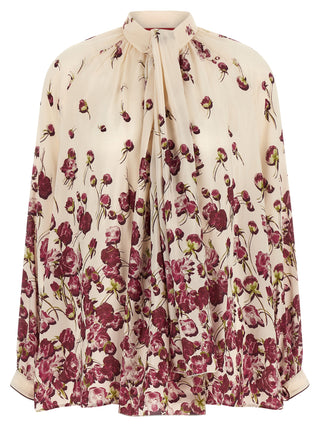 Multicolor Viscose Blouse