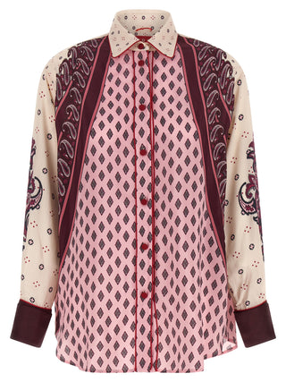 Multicolor Viscose Blouse