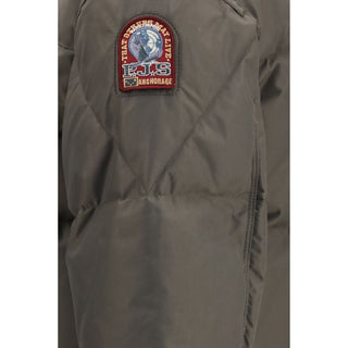 Bicolor Polyamide Full-Length Jacket