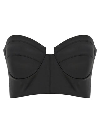 Black Polyester Tank Tops