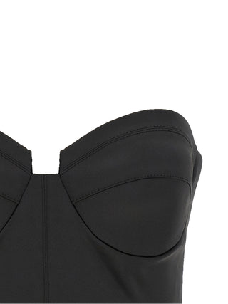Black Polyester Tank Tops