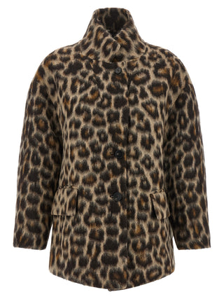 Beige Wool Coat