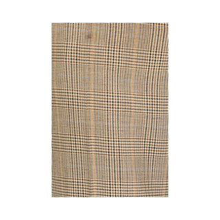 Beige Wool Oves Aries Flared Pants