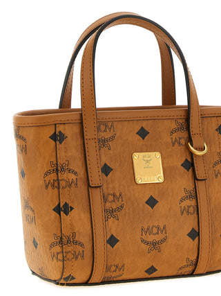 Brown Polyethylene Tote Bag