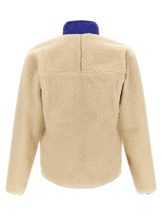 Beige Polyester Full-Length Jacket