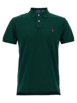 Bicolor Cotton Polo Shirt