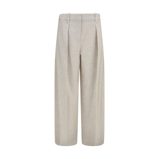 Beige Wool Oves Aries Dress Pants