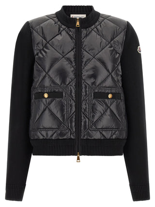 Black Polyamide Cardigan