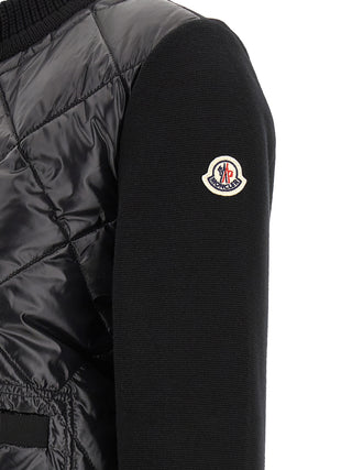 Black Polyamide Cardigan