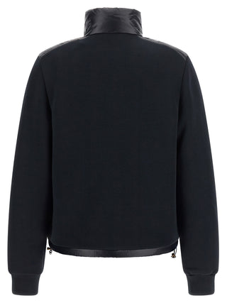 Blue Polyamide Cardigan