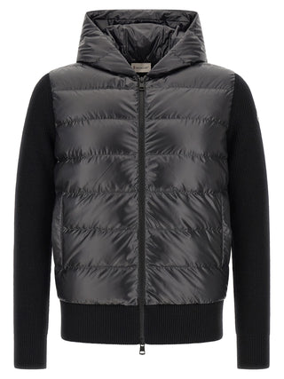 Black Polyester Cardigan