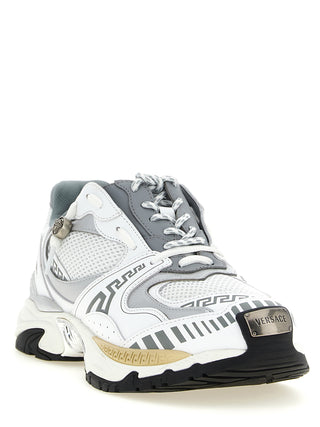 Multicolor Calfskin Chunky Sneakers