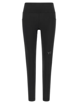 Black Recycled Polyester Leggings