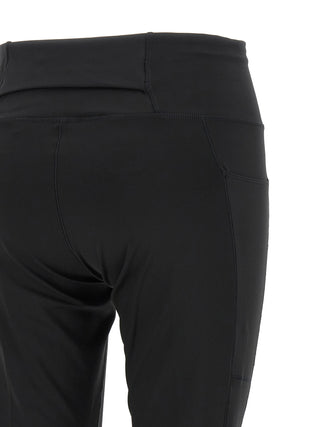 Black Recycled Polyester Leggings