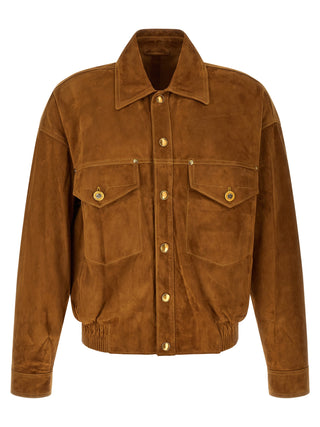 Brown Lamb Leather Leather Jacket