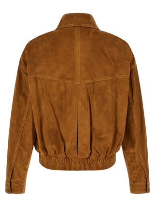 Brown Lamb Leather Leather Jacket