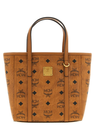 Brown Polyethylene Tote Bag