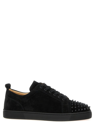 Black Calfskin Chunky Sneakers