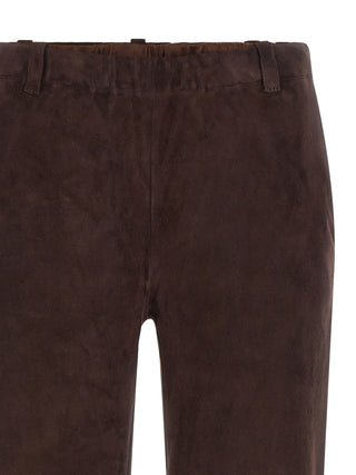 Brown Leather Pants