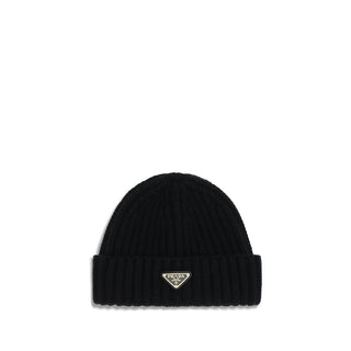 Black Wool Oves Aries Beanie