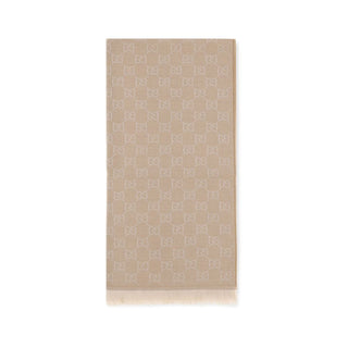 Beige Wool Oves Aries Foulard