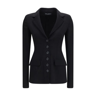 Black Wool Oves Aries Full-Length Jacket