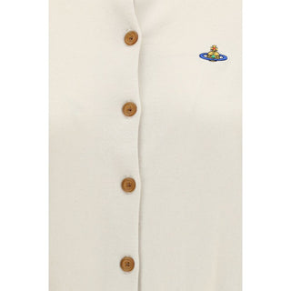 White Cotton Cardigan