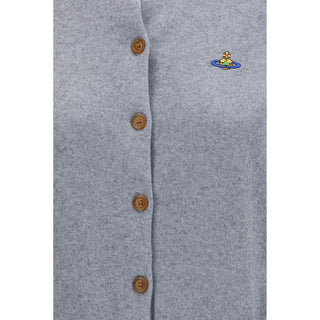 Gray Cotton Cardigan