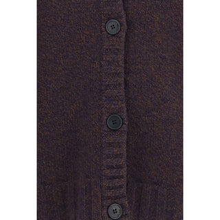 Brown Wool Oves Aries Cardigan
