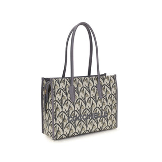Gray Fabric Shoulder Bag
