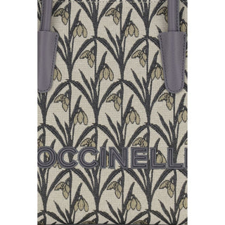 Gray Fabric Shoulder Bag