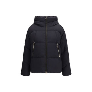 Black Nylon Full-Length Jacket
