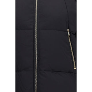 Black Nylon Full-Length Jacket