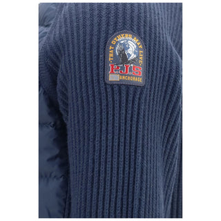 Blue Polyamide Full-Length Jacket